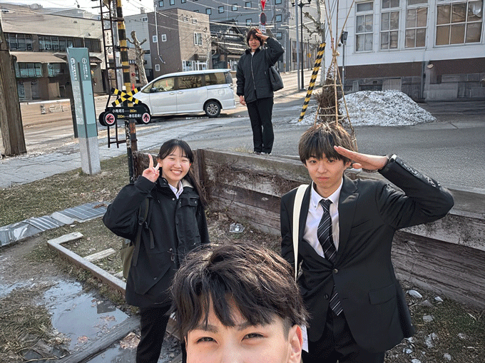 札幌国際大学　観光学部　フィールドワーク　小樽