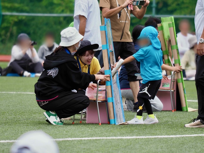 札幌国際大学　子ども心理　運動会　保育