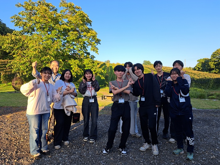 札幌国際大学　観光学部　ボランティア　仁木町　ブドウ収穫