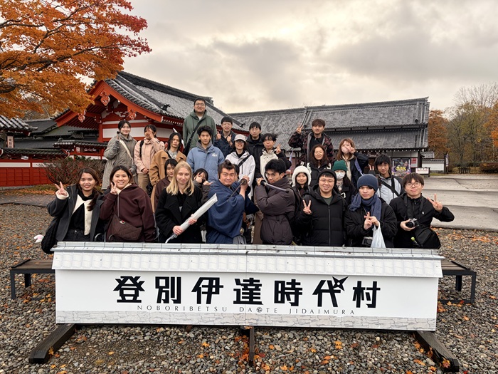 札幌国際大学　留学生　バスツアー