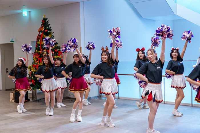 札幌国際大学　クラブ＆サークル　チアリーディング部　クリスマスウィーク