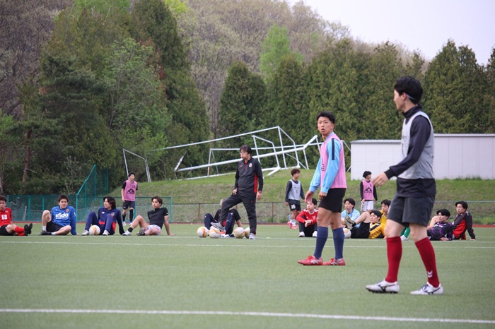 札幌国際大学サッカー部　練習