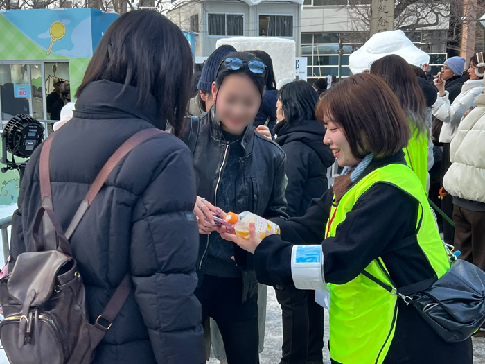 札幌国際大学　雪まつり　ボランティア　観光学部