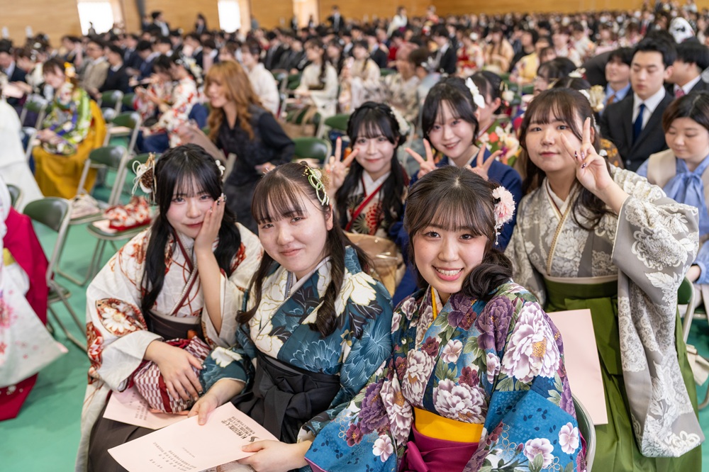 札幌国際大学　学位記授与式