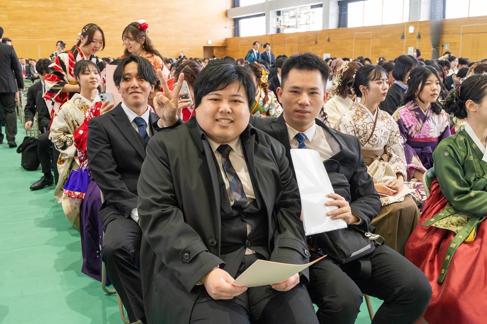 札幌国際大学　学位記授与式