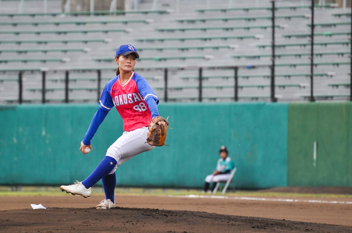 札幌国際大学　坂本愛実　女子硬式野球