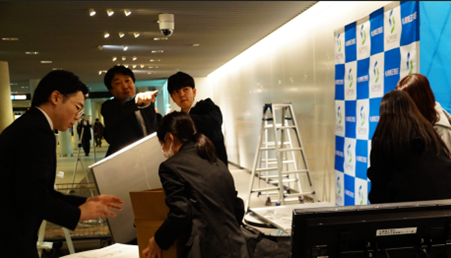 札幌国際大学　臨床心理　つなぐアート展