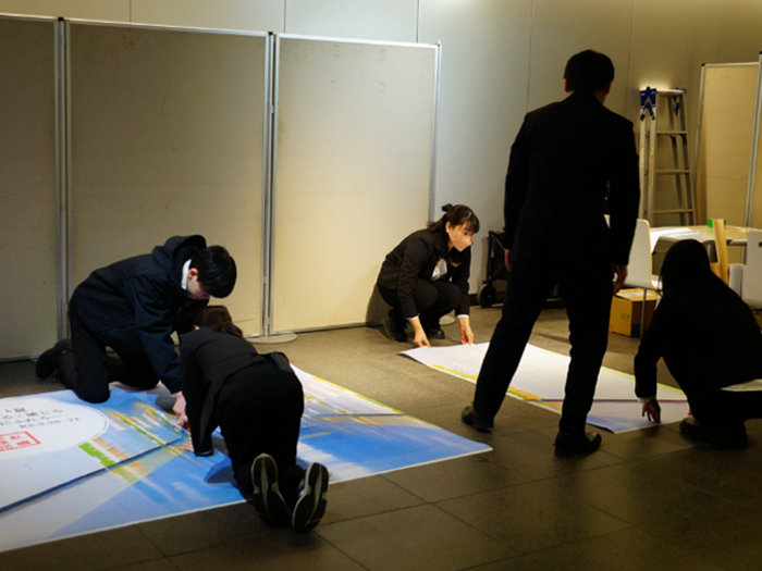 札幌国際大学　臨床心理　つなぐアート展